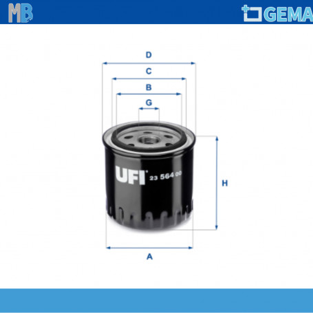 FILTRO OLIO INFINITI EX FX Q70 QX70 NISSAN NP300 JAPAN PARTS