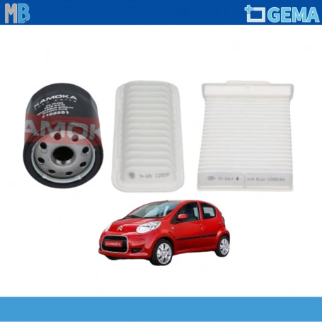 KIT TAGLIANDO C1 107 AYGO 1.0 BENZINA
