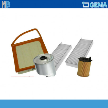 KIT FILTRI PEUGEOT 3008 1.6 HDI EURO 4 5 GEMA