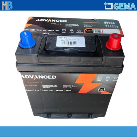 BATTERIA AUTO MATIZ 44AH DX CON PIEDINO ADVANCED