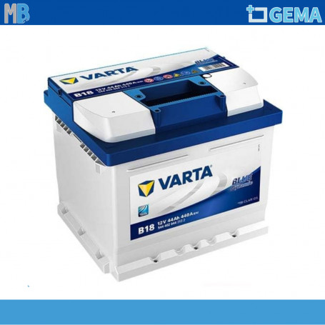 BATTERIA BLUE DYNAMIC 44 AH 440 A EN POLO DESTRO VARTA