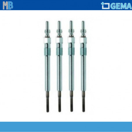 KIT 4 CANDELETTE 1.3 MULTIJET ETECNO1