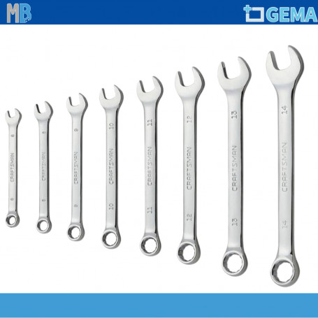 KIT CHIAVI COMBINATE 8PZ BTL