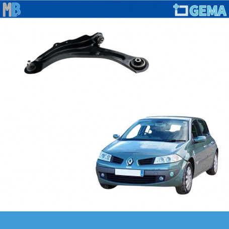 BRACCIO OSCILLANTE ANTERIORE SINISTRO SX RENAULT MEGANE II DAL 2003 SCENIC DAL 2003 CAPTUR DAL 2013 NTY
