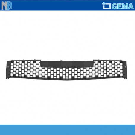 GRIGLIA CENTRALE PARAURTI ANTERIORE NERA LANCIA YPSILON 03/11 08/15 PRASCO