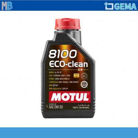 MOTUL 8100 ECO CLEAN 0W30 1LT