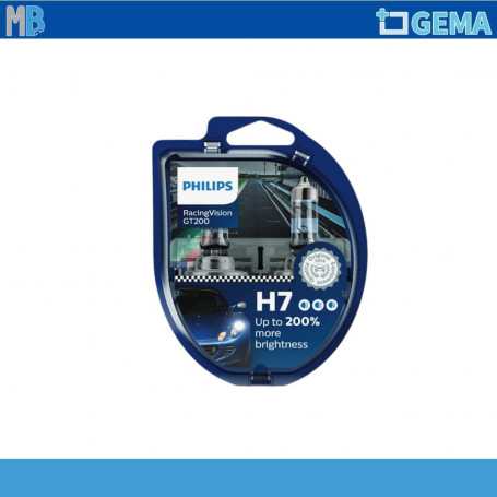 PHILIPS LAMPADE H7 EFFETTO GHIACCIO BLUE 200