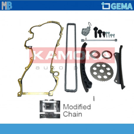 KIT CATENA DI DISTRIBUZIONE 1.3 MULTIJET CON CATENA FORATA KAMOKA