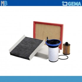 KIT FILTRI FIAT 500X JEEP RENEGADE 16 20 MULTIJET SELEZIONE GEMA 