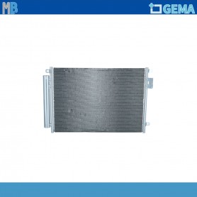 CONDENSATORE CLIMATIZZATORE FIAT 500 500L FORD KA LANCIA YPSILON ERA