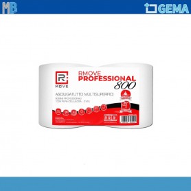 RMOVE BOBINA DOPPIA PROFESSIONALE A245 800 2VELI PURA CELLULOSA