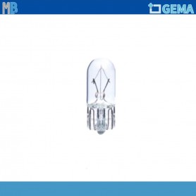 LAMPADA 24V 5W W5W TUTTO VETRO T10 NAITE