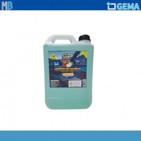 VETRO LIQUIDO LAVAVETRO PRONTO ALLUSO 5 LITRI ANTICONGELANTE -10 GRADI PROFUMATO ALLA MELA VERDE GP DESIGN